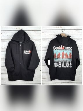 Market Squid Games Collaboration Zip Up Hoodie